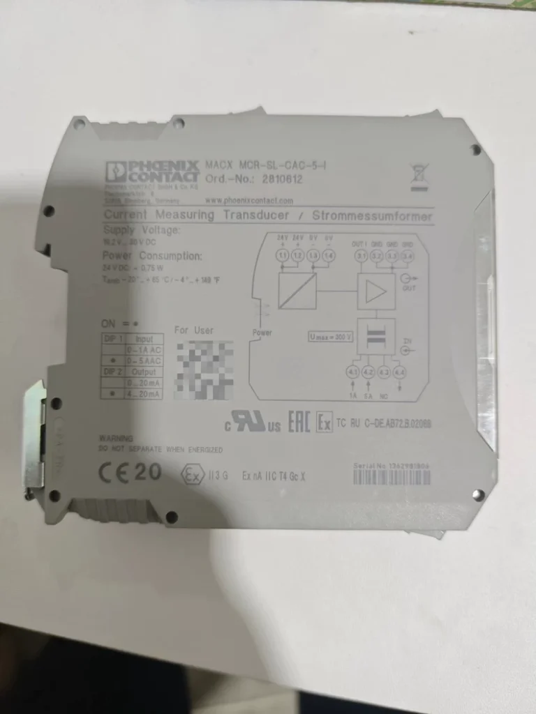Phoenix Contact MACX MCR-SL-CAC-5-I Current Transducer thumbnail