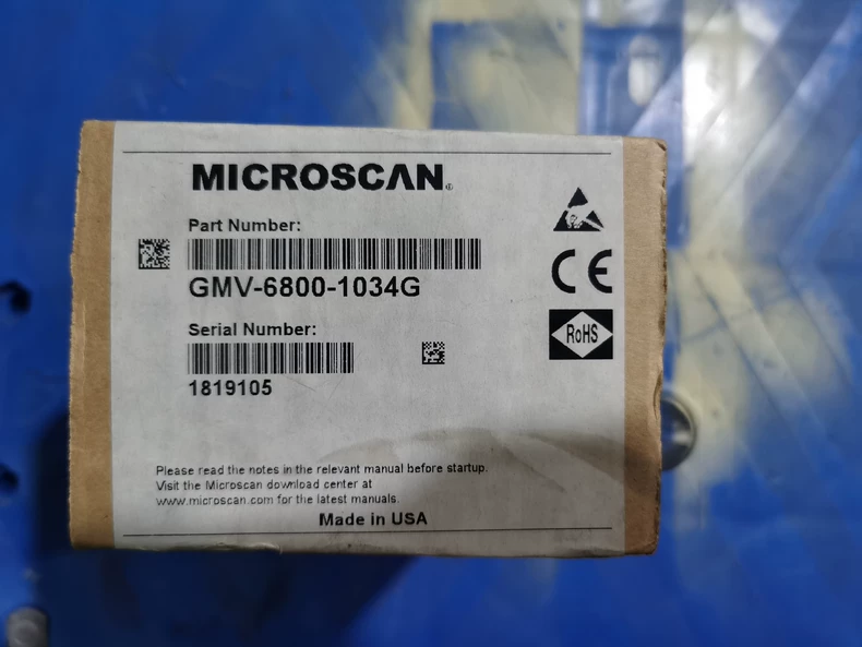 Microscan GMV-6800-1034G Smart Camera Barcode Scanner
