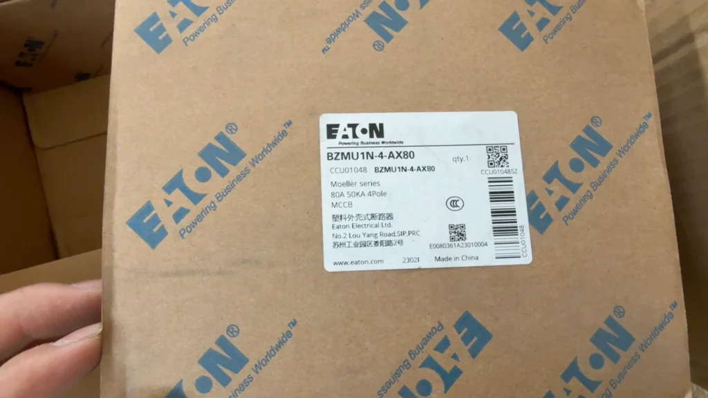 Eaton BZMU1N-4-AX80 Circuit Breaker