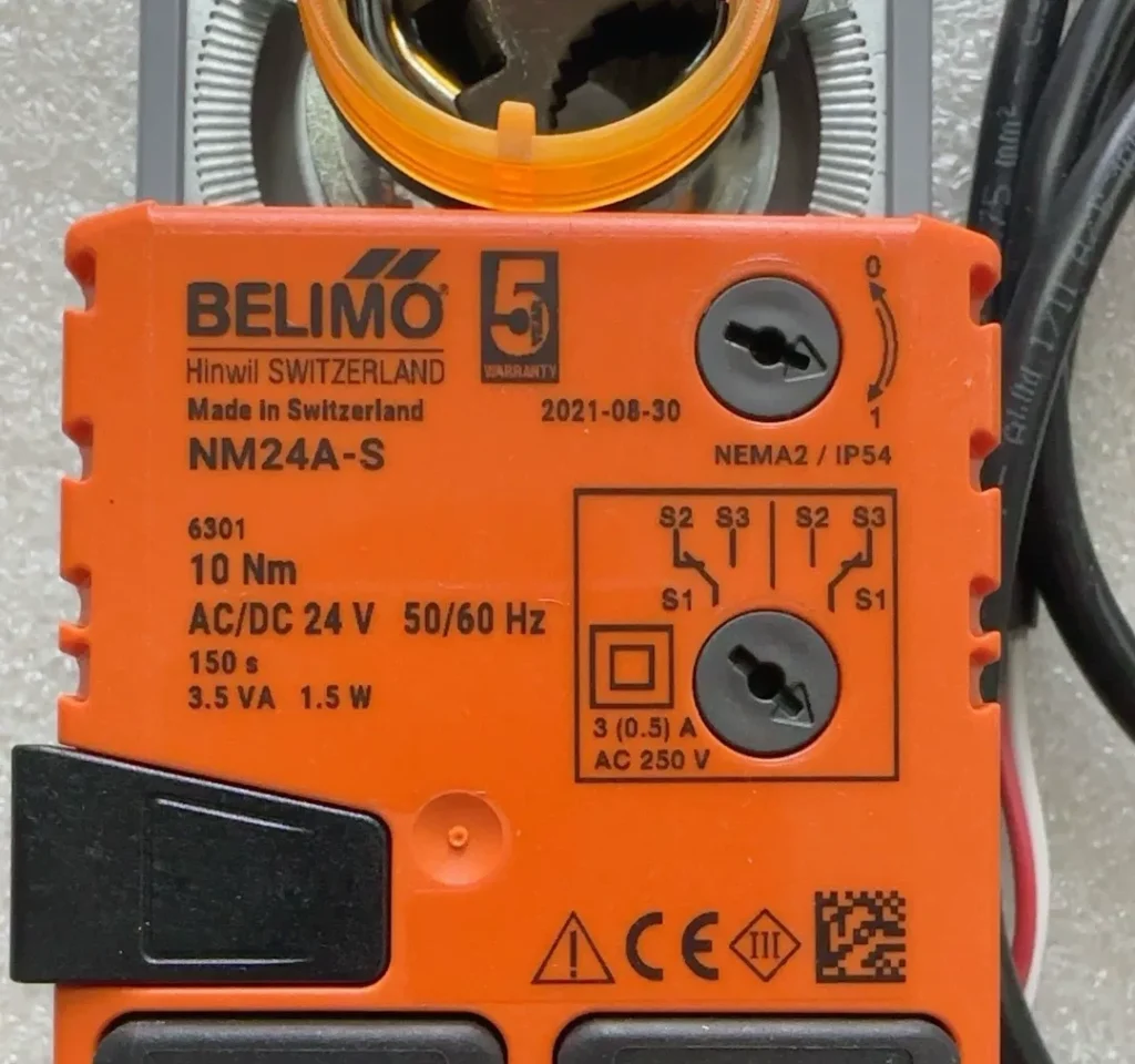 BELIMO NM24A-S Actuator thumbnail