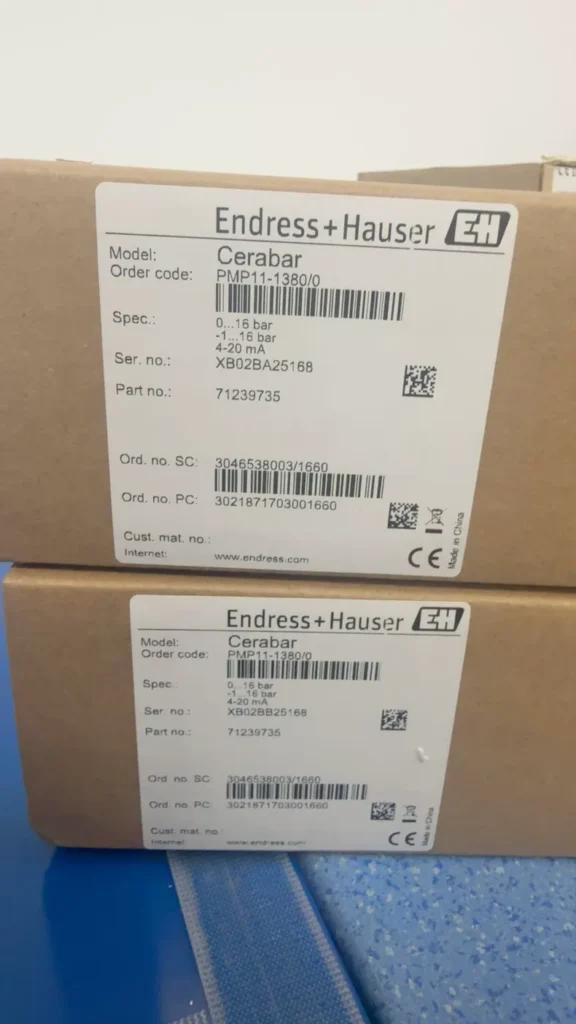 Endress+Hauser PMP11-1380/0 Pressure Transmitter