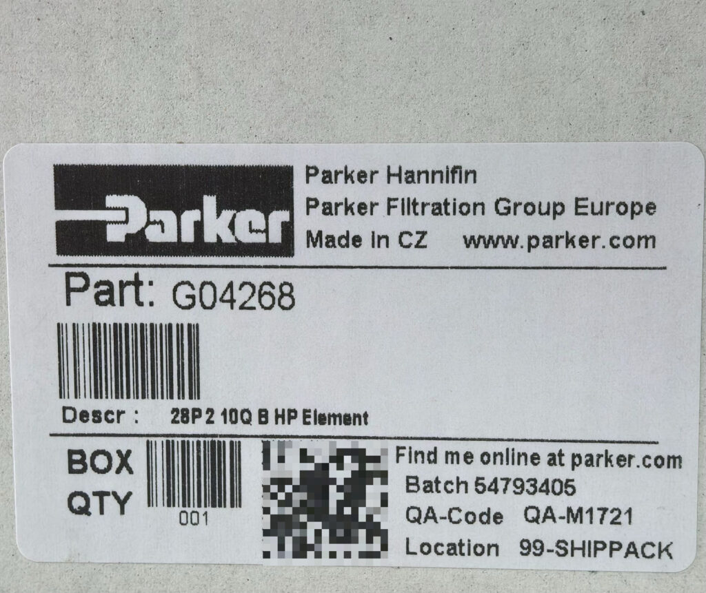 Parker G04268 Filter Element thumbnail