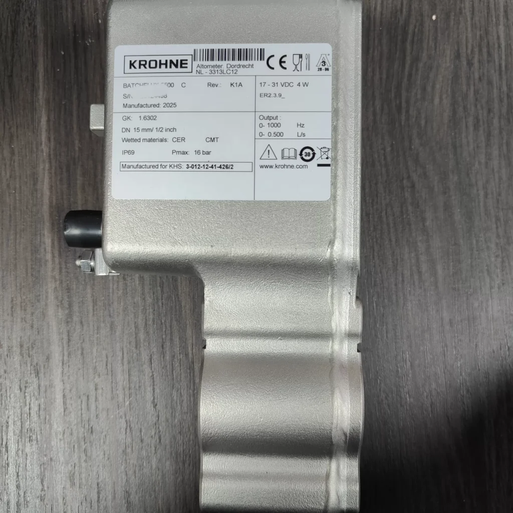 KROHNE NL-3313LC12 Flow Meter