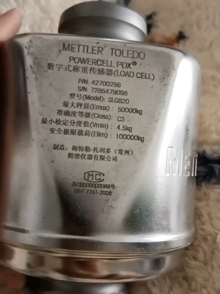 Mettler Toledo SLC820-50t Sensor