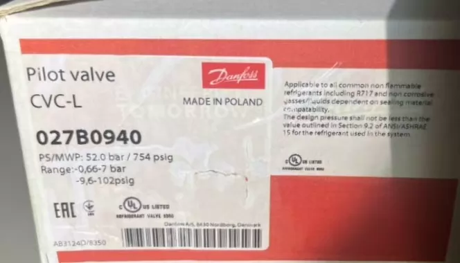 Danfoss 027B0940 Valve