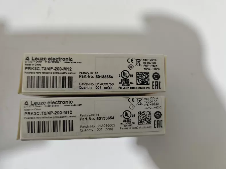 Leuze electronic Photoelectric Sensor PRK3C.T3/4P-200-M12 thumbnail