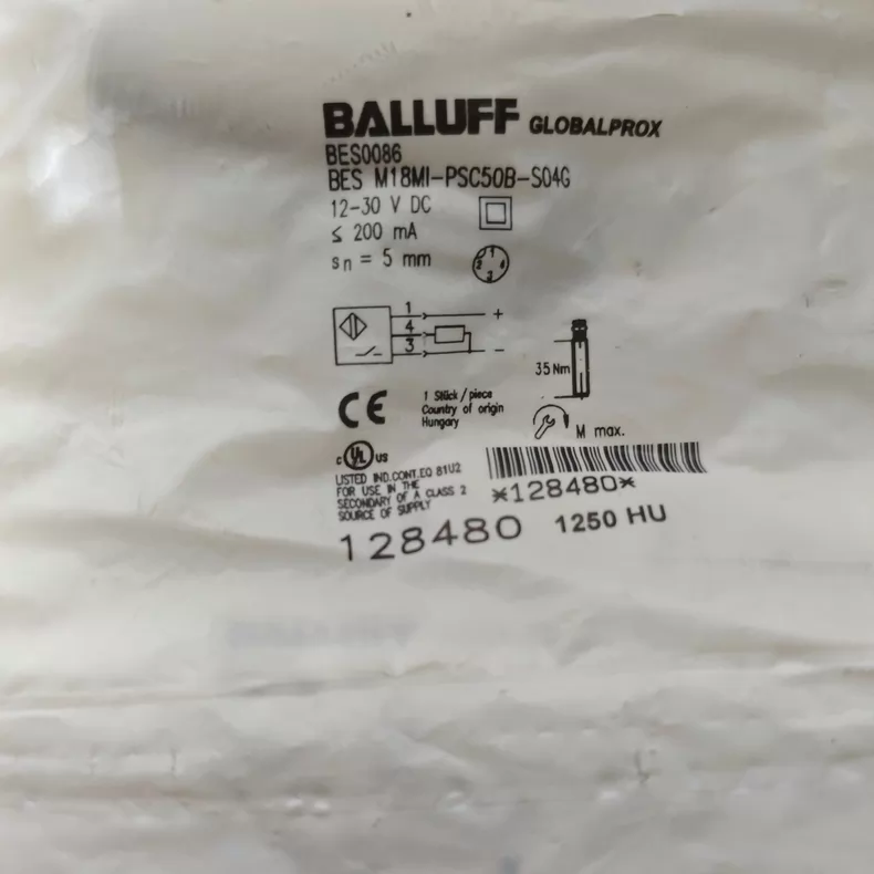 Balluff Proximity Sensor BES0086 thumbnail