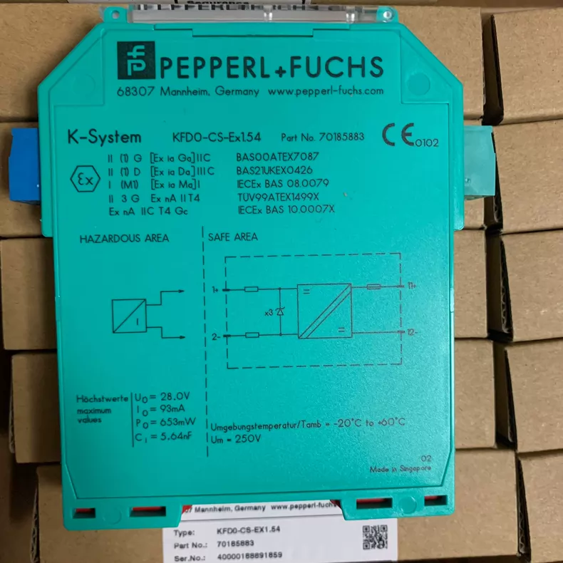 Pepperl+Fuchs KFDO-CS-EX1.54 Safety barrier thumbnail