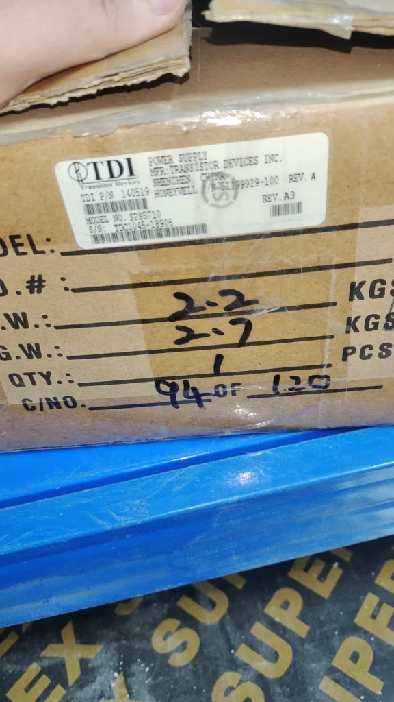 Honeywell SPS5710 Power Supply
