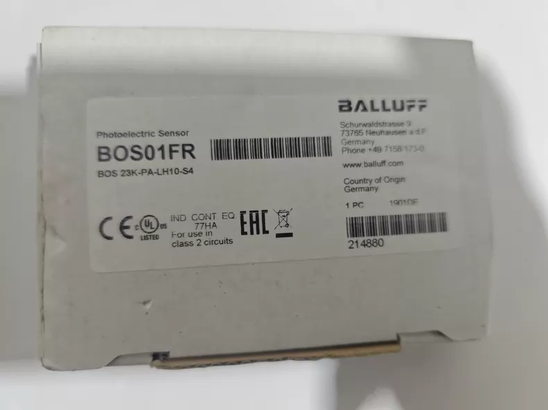 Balluff Photoelectric Sensor BOS01FR thumbnail