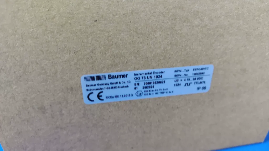 Baumer OG 73 UN 1024 Encoder