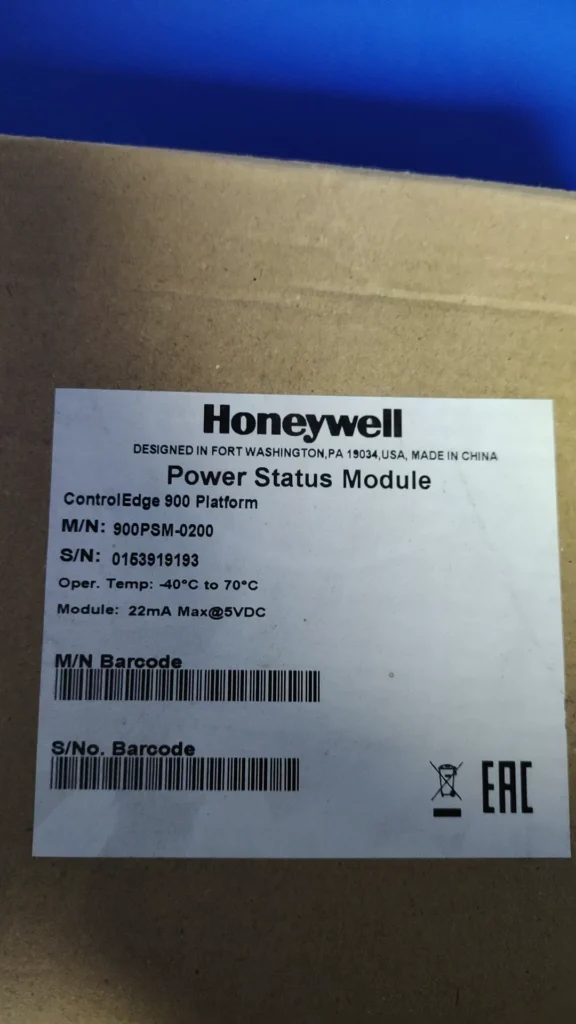 Honeywell 900PSM-0200 Power Status Module thumbnail