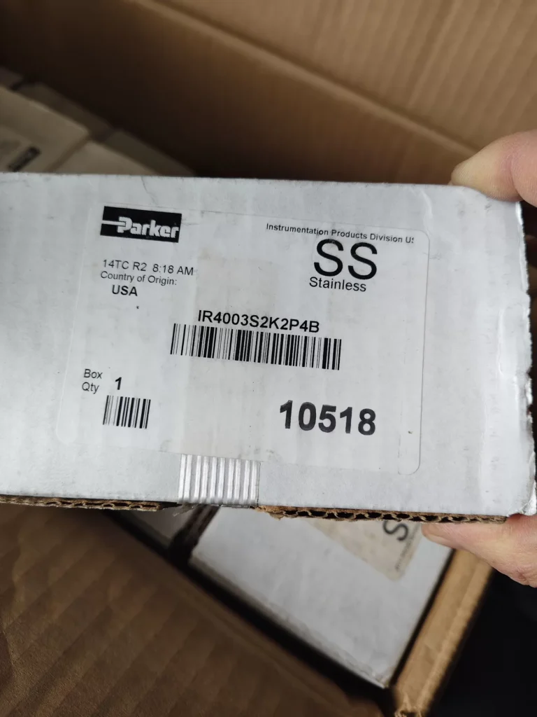 Parker IR4003S2K2P4B Pressure Regulator