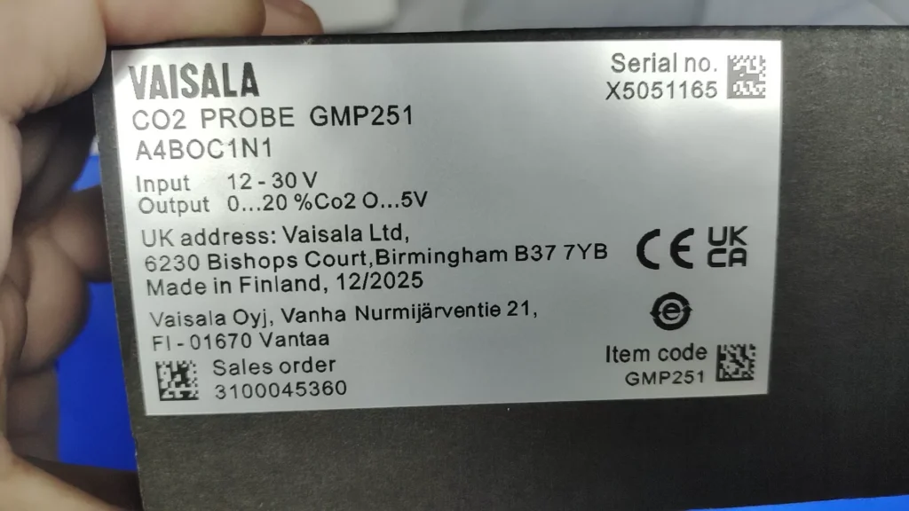 Vaisala GMP251 Sensor