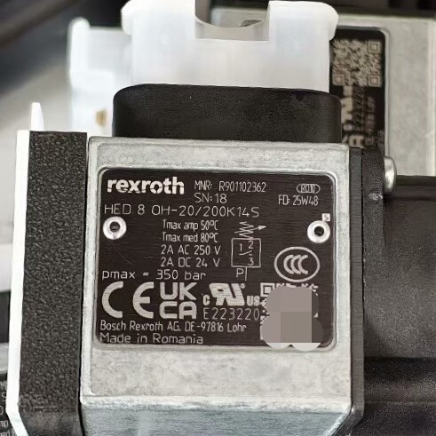 Bosch Rexroth R901102362 HED8OH-20/200K14S Pressure Switch