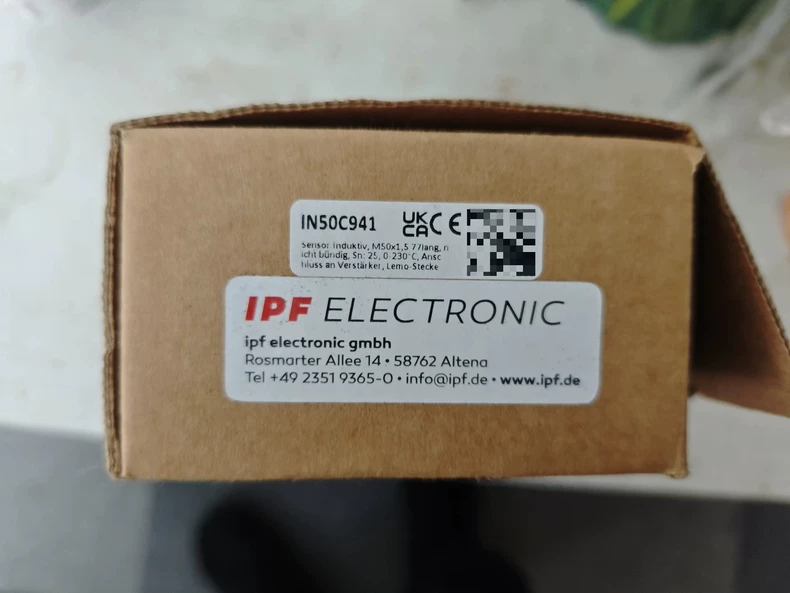 ipf electronic Proximity Sensor IN50C941 thumbnail