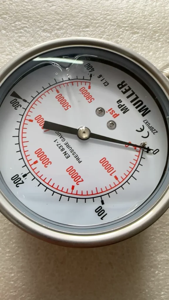 Muller 220PUX7 Pressure Gauge thumbnail