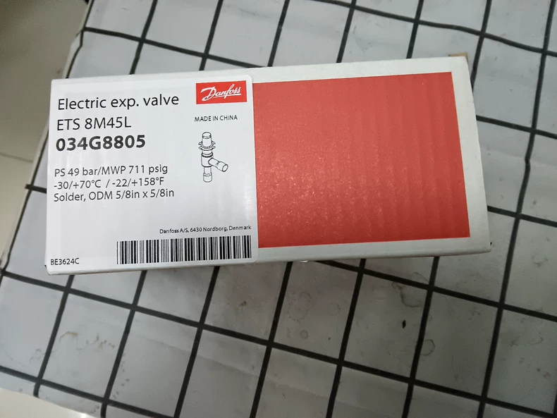 Danfoss Electronic Expansion Valve ETS 8M45L 034G8805