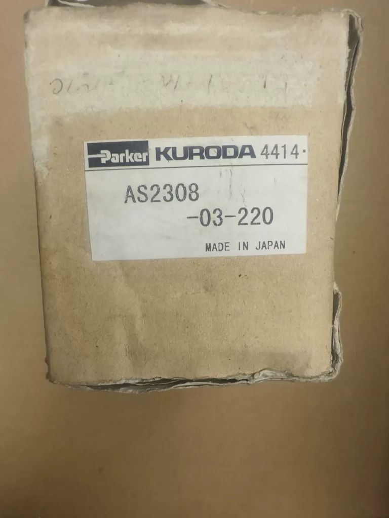 Parker Kuroda AS2308-03-220 Solenoid Valve