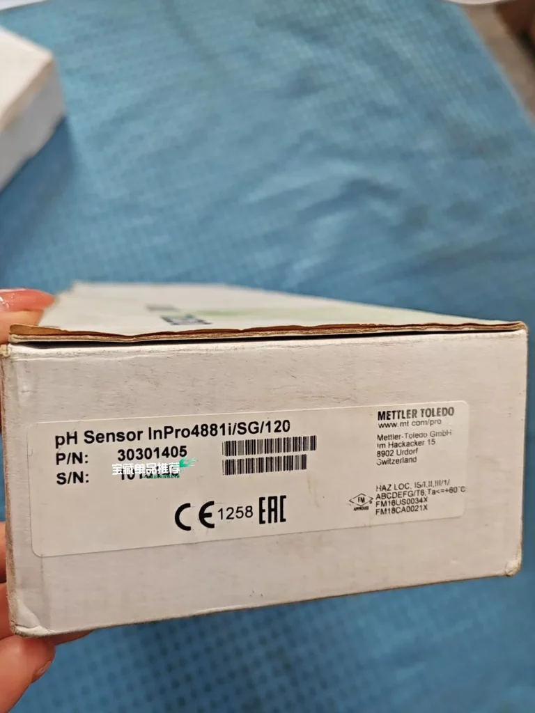 METTLER TOLEDO InPro4881i/SG/120 / 30301405 Sensor thumbnail
