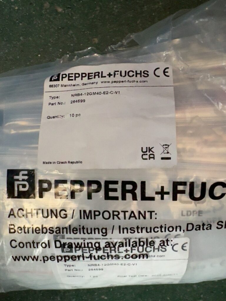 Pepperl+Fuchs NRB4-12GM40-E2-C-V1 Proximity Sensor