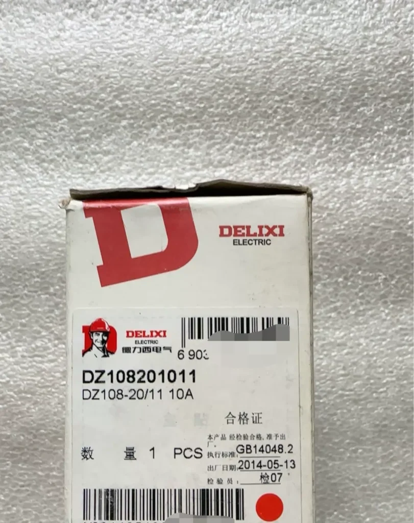 DELIXI DZ108-20 Switch thumbnail