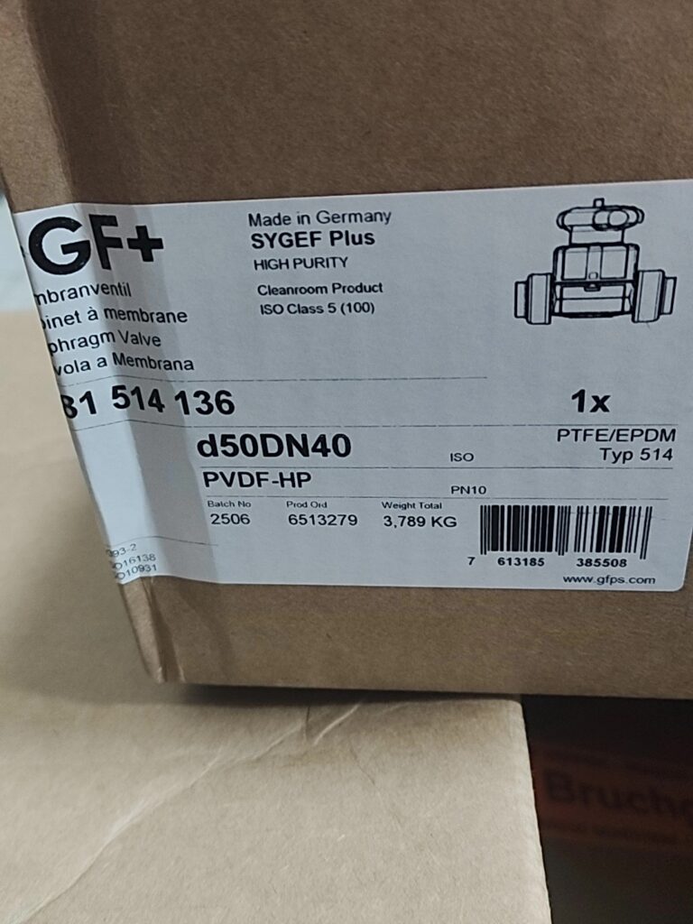 Georg Fischer D50DN40 Diaphragm Valve thumbnail