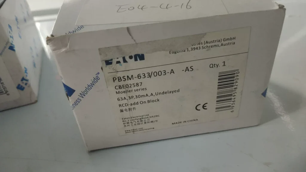 Eaton PBSM-633/003-A Residual Current Module