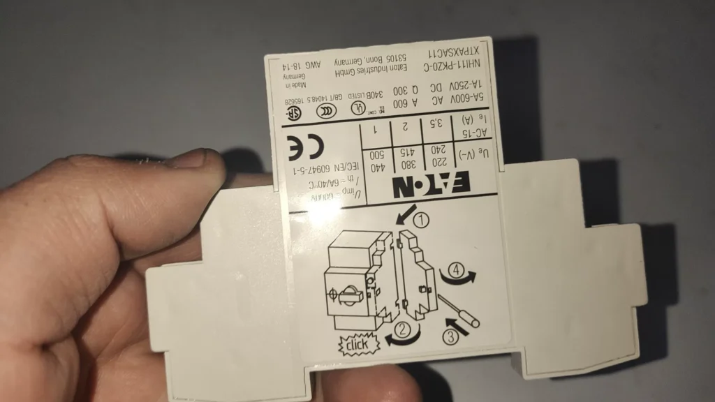 Eaton NHI11-PKZ0-C Circuit Breaker thumbnail