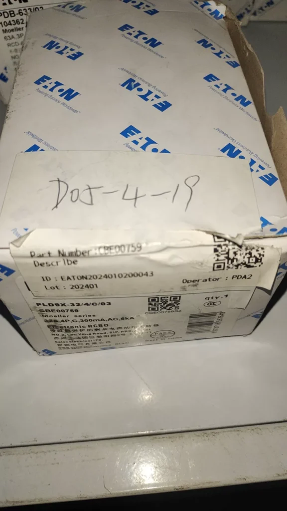 Eaton PLD9X-32/4/C/03 Residual Current Circuit Breaker thumbnail