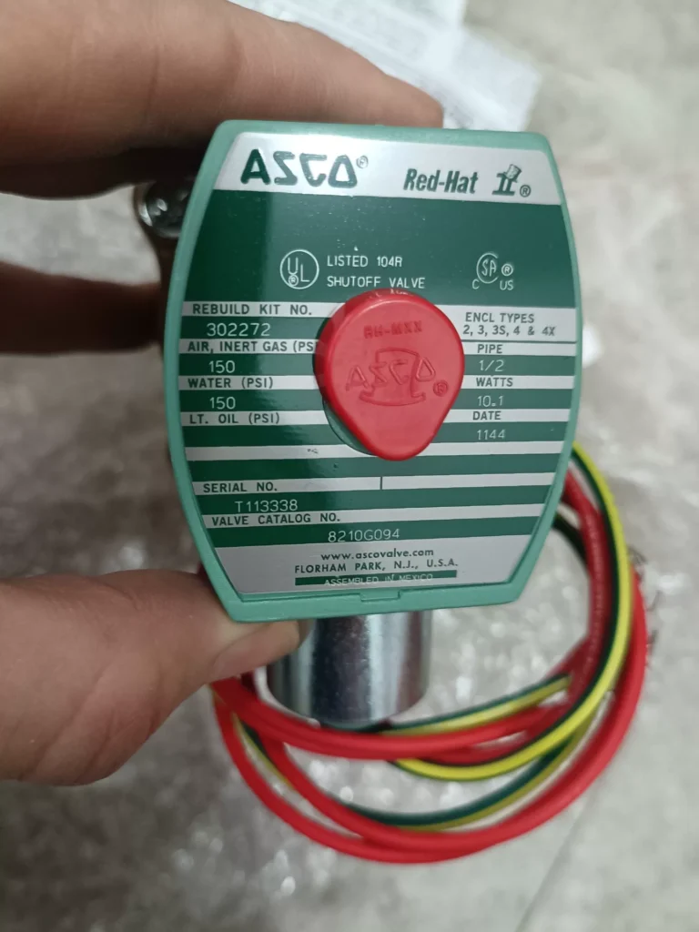 ASCO 8210G094 Solenoid Valve thumbnail