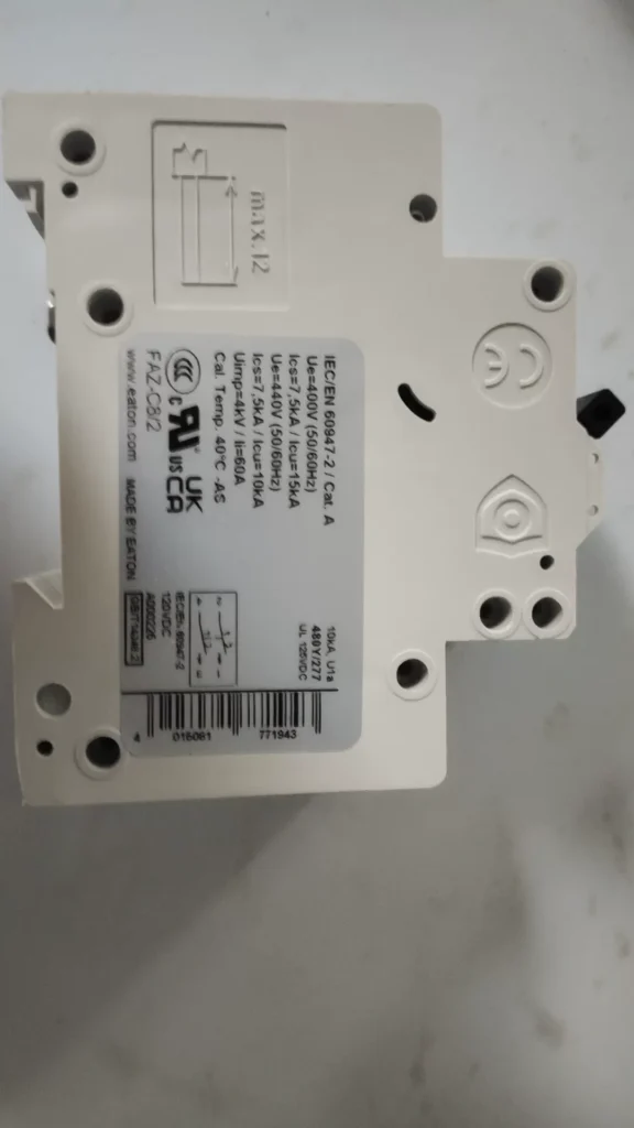 Eaton FAZ-C8/2-AS Circuit Breaker thumbnail