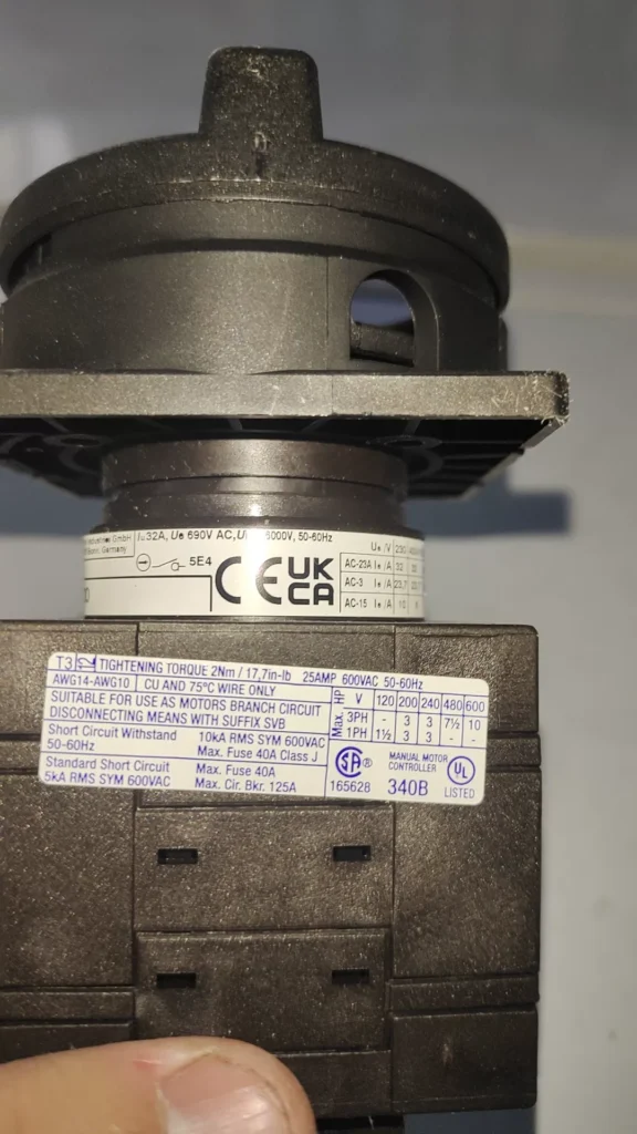 Eaton T3-3-15680/EA/SVB-SW Cam Switch thumbnail