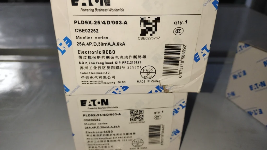 Eaton PLD9X-25/4/D/003-A Circuit Breaker
