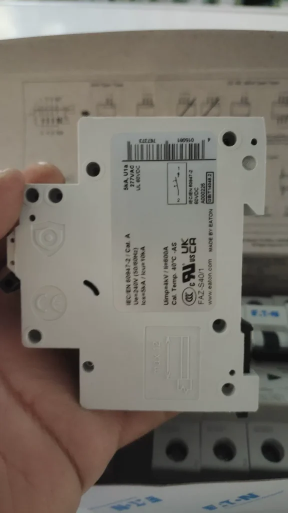 Eaton FAZ-S40/1-AS Circuit Breaker thumbnail