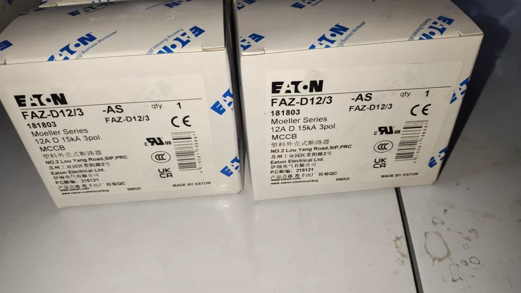 Eaton FAZ-D12/3-AS Circuit Breaker
