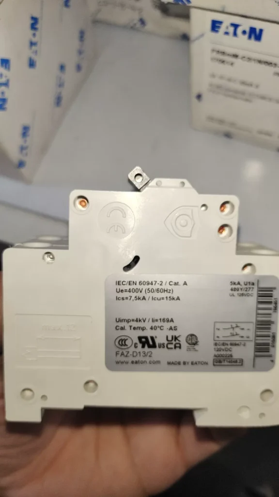 Eaton FAZ-D13/2-AS Circuit Breaker thumbnail
