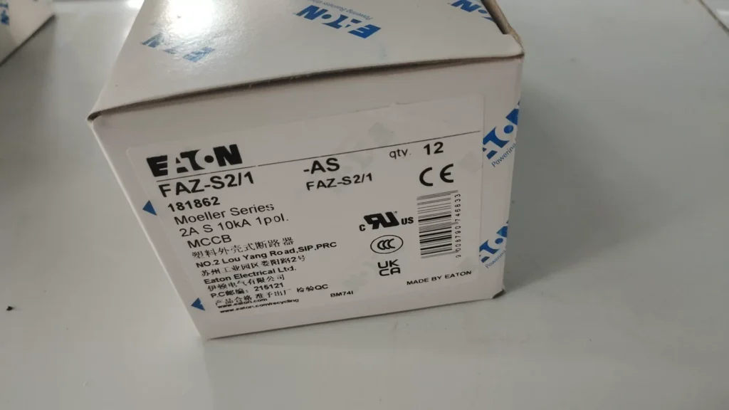 Eaton FAZ-S2/1-AS Circuit Breaker