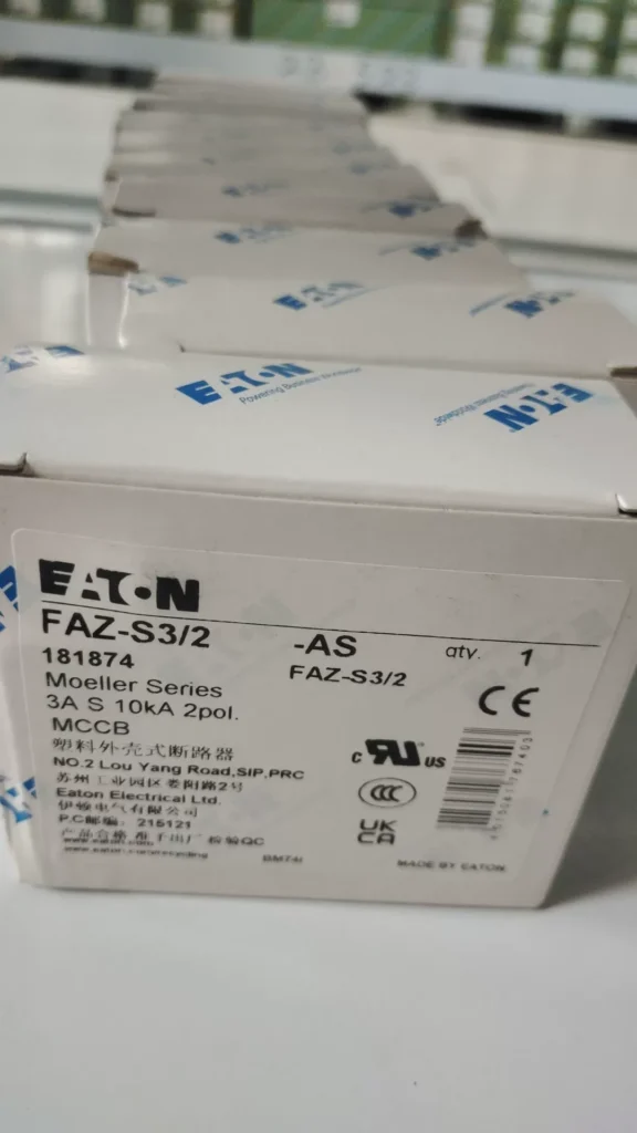 Eaton FAZ-S3/2-AS Circuit Breaker