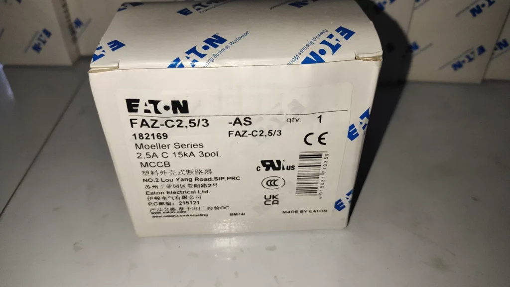 Eaton FAZ-C2.5/3-AS Circuit Breaker