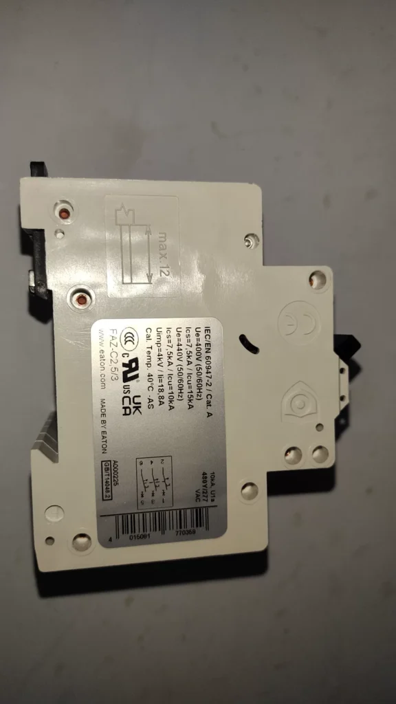 Eaton FAZ-C2.5/3-AS Circuit Breaker thumbnail