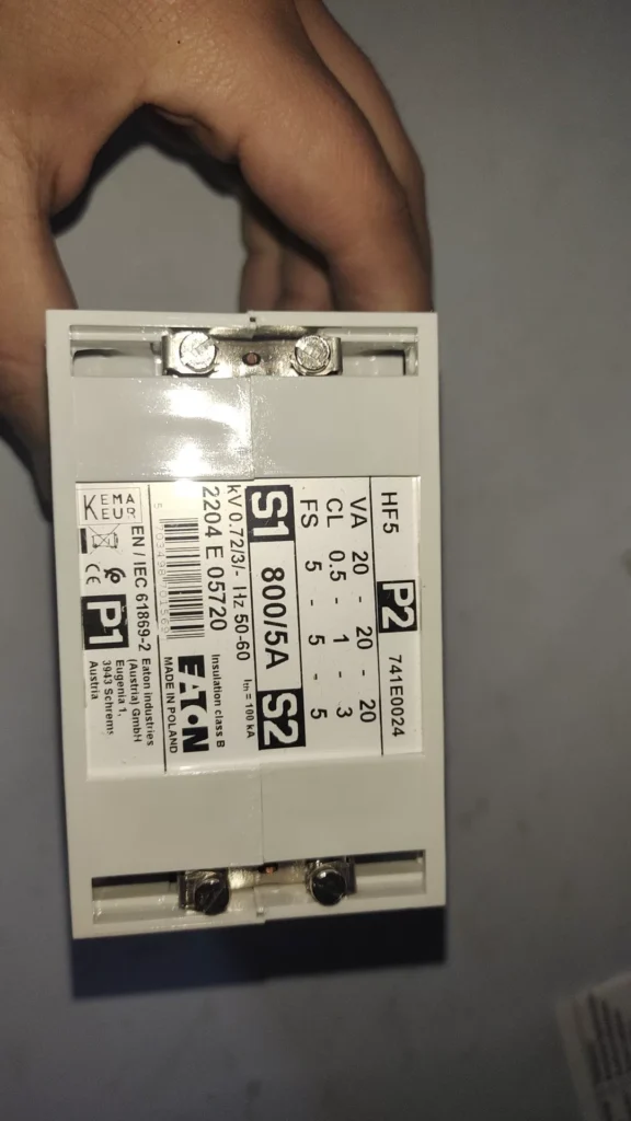 Eaton HFS-800/5A Current Transformer thumbnail