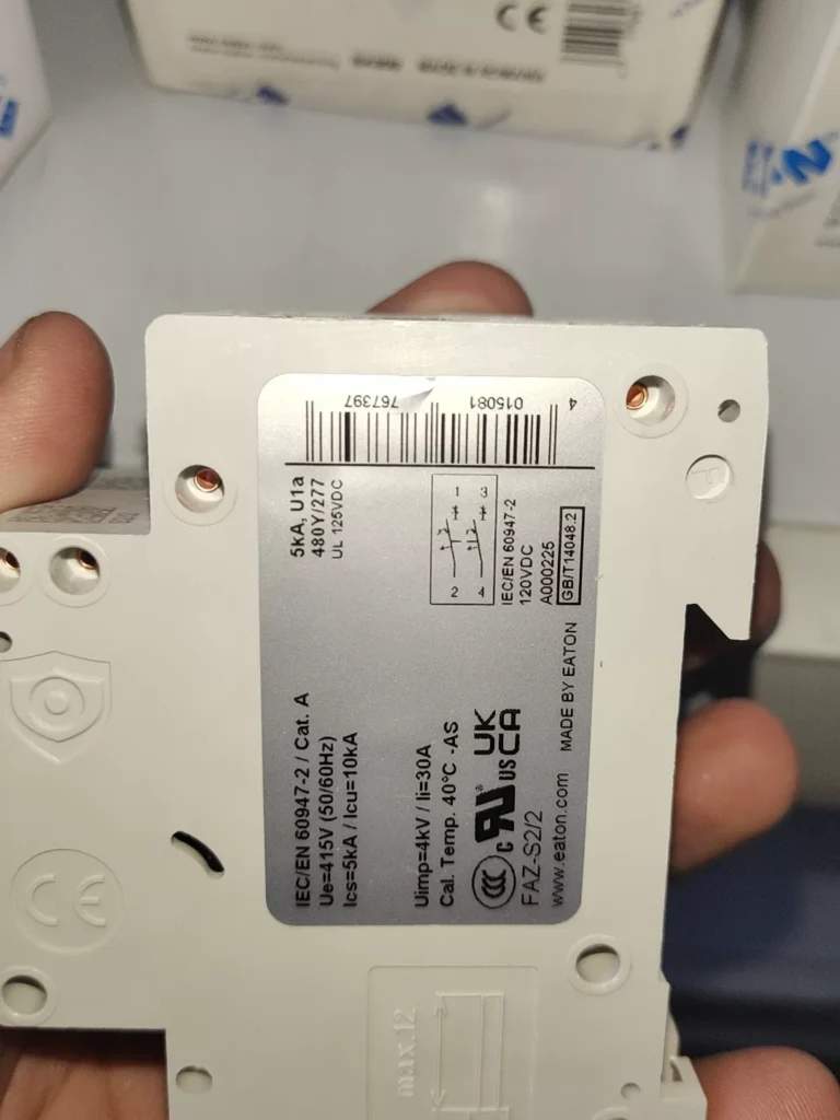 Eaton FAZ-S2/2-AS Circuit Breaker thumbnail