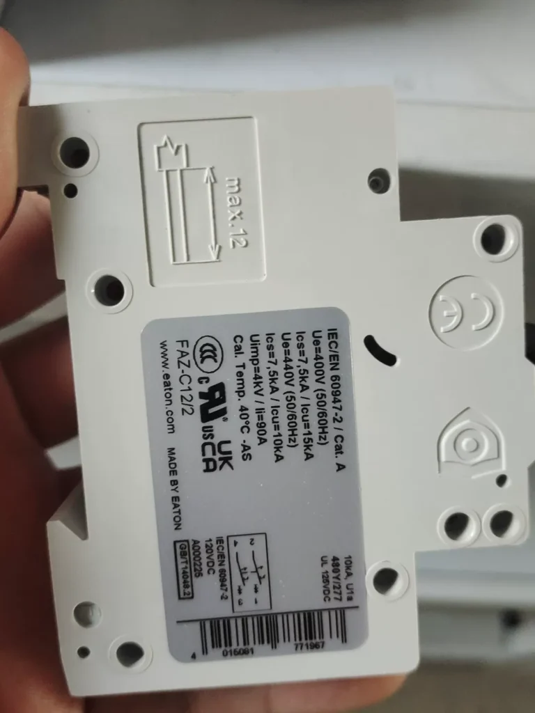 Eaton FAZ-C12/2-AS Circuit Breaker thumbnail
