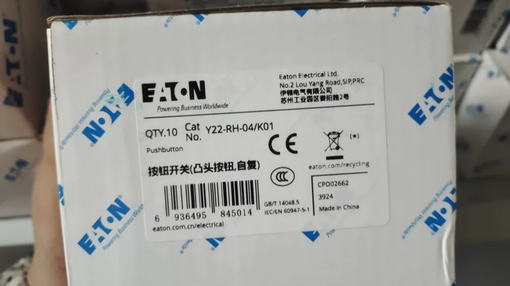 Eaton Y22-RH-04/K01 Switch
