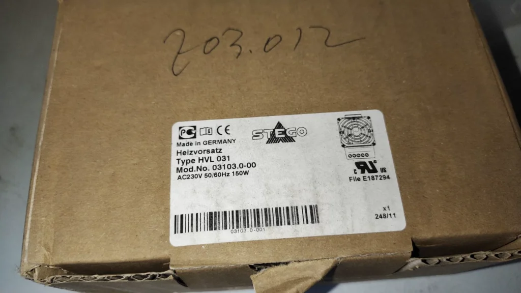 Stego 03103.0-00 Cooling Unit