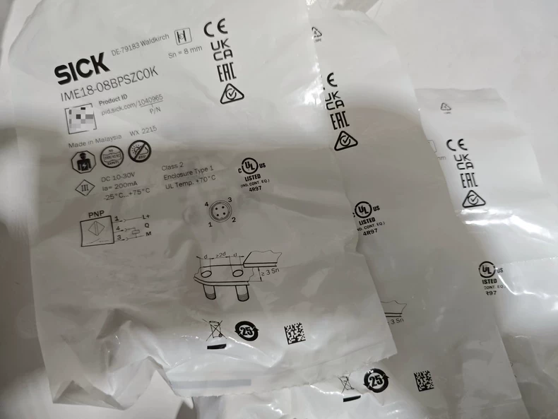 SICK Proximity Sensor IME18-08BPSZCOK thumbnail