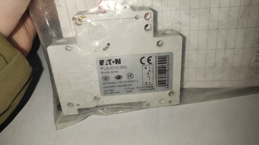 Eaton PL9-C10-DC Circuit Breaker