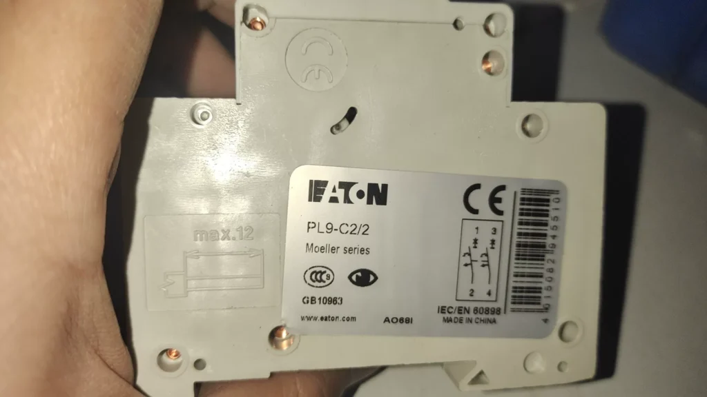 Eaton PL9-C2/2 Circuit Breaker