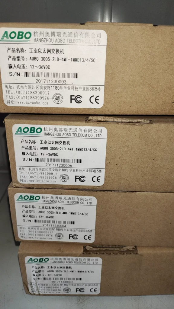 AOBO AOBO 3005-2LD-4MT-1WD13/4/SC Industrial Ethernet Switch